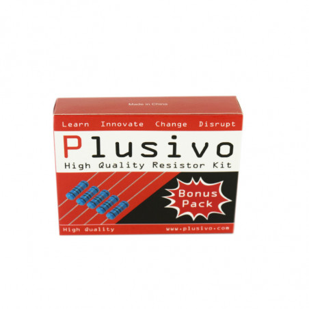 Plusivo Resistor Kit 250 pcs