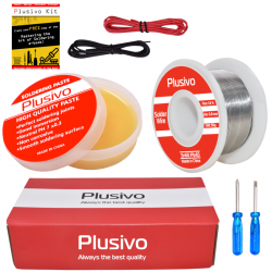 Plusivo Solder Wire (0.8mm,...