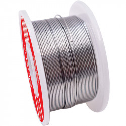 Plusivo Solder Wire (0.6mm, 50g) and Rosin Paste Flux for PCB Electrical Soldering