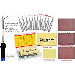 Plusivo Soldering Tips Kit