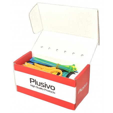 Plusivo Hookup Wire Kit (6 colors, 7 m (23 FT) each, AWG 20, Solid Wire) PVC Jacket