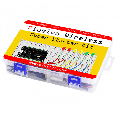 Plusivo Wireless Super Starter Kit with ESP8266 (programmable with Arduino IDE)
