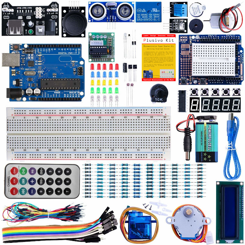 Plusivo Electronics Component Starter Kit