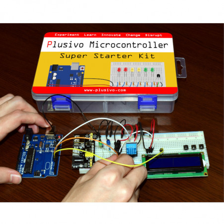 Plusivo Microcontroller Super Starter Kit (196 pcs)