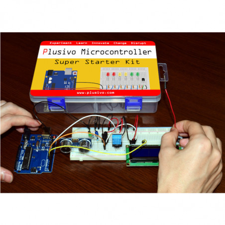 Plusivo Microcontroller Super Starter Kit (196 pcs)