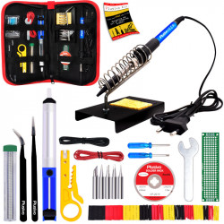 Plusivo Soldering Kit For Electronics (230 V, Plug Type: EU)